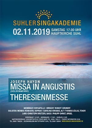 Chorsinfonisches Konzert - MISSA IN ANGUSTIIS