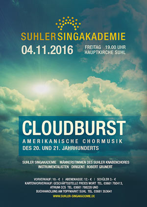 A-capella-Konzer - Cloudburst